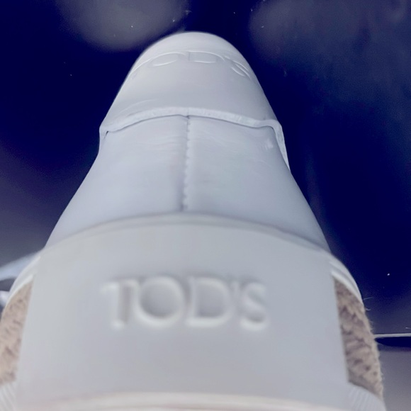 Tod's Sneakers Mens 26A Allacciata Cassetta Leather Lace Up - Picture 16 of 16